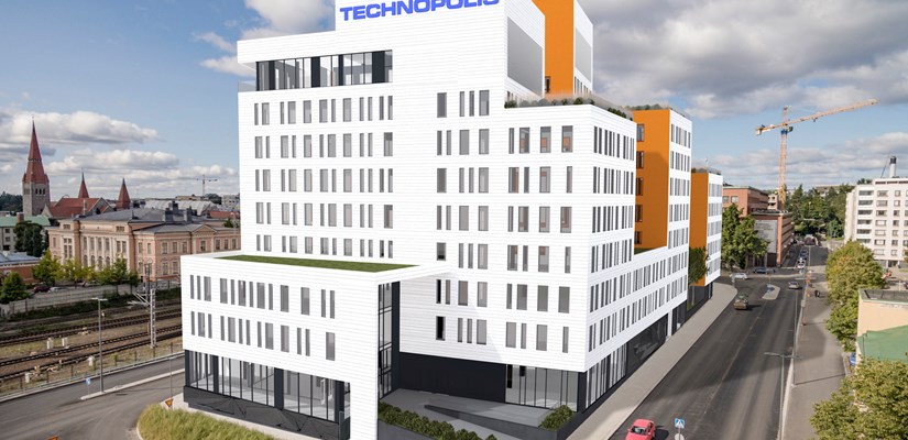 Havainnekuva Technopolis Asemakeskuksesta Havainnekuva Technopolis Asemakeskuksesta