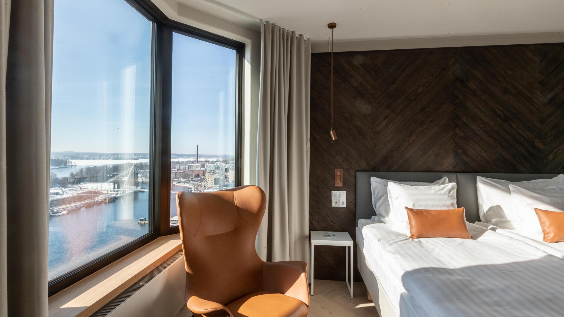 Kuva Sokos Hotel Ilveksen hotellihuoneesta