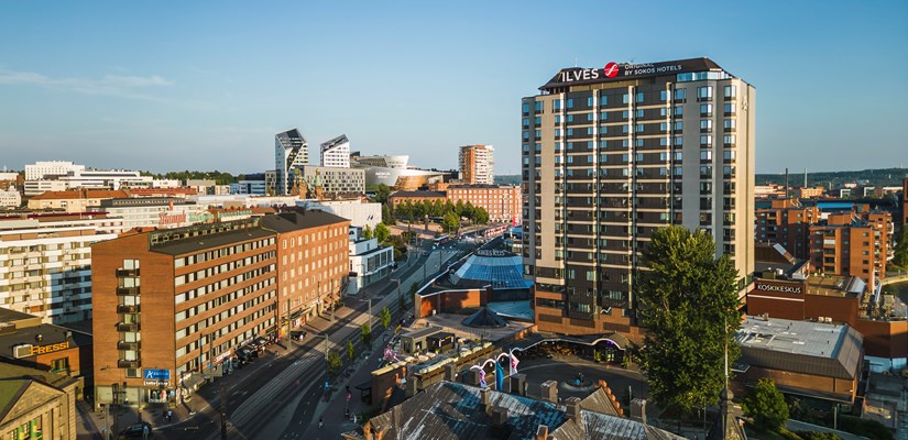 Skanskan toteuttama Original Sokos Hotel Ilveksen uudistus valmistui vuonna 2022.