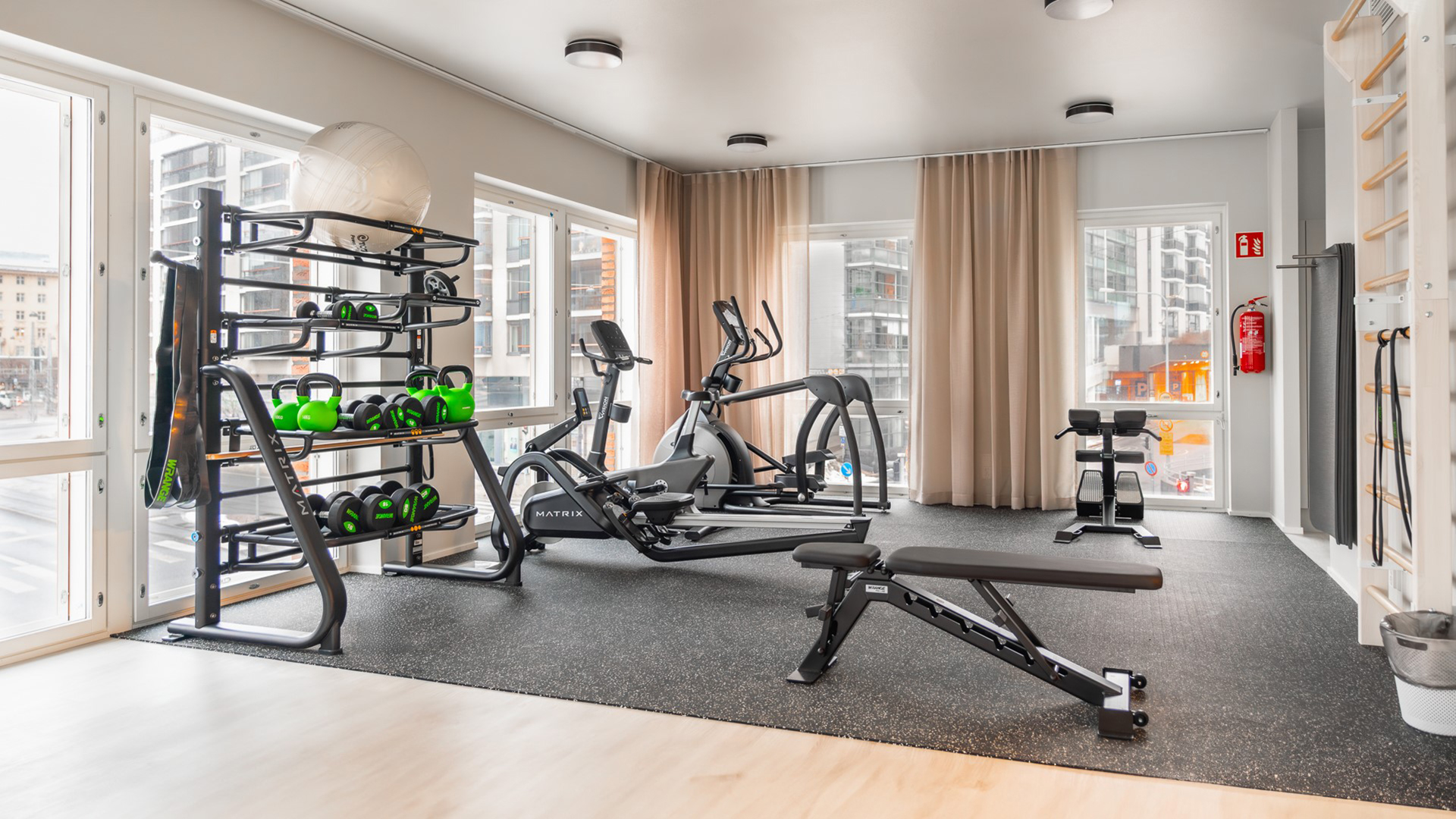 Telakkarannan kodeissa asumisen laatua lisäävät monipuoliset yhteistilat, jotka ovat kaikkien Telakkarannan asukkaiden käytettävissä.