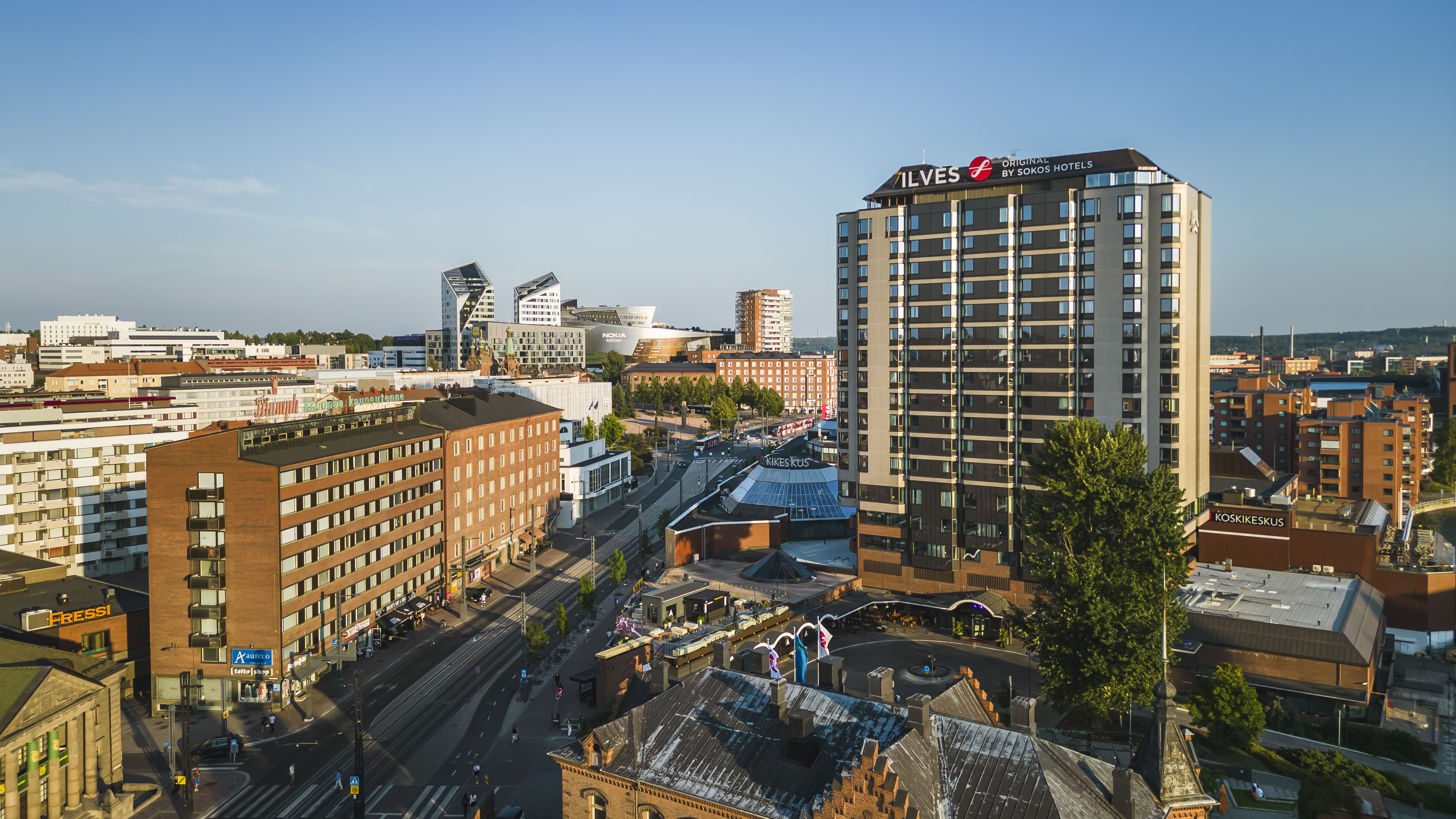 Skanskan toteuttama Original Sokos Hotel Ilveksen uudistus valmistui vuonna 2022.