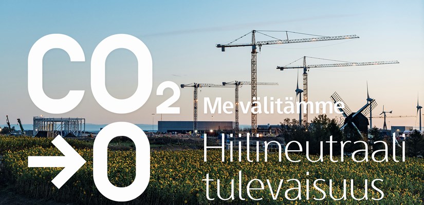 Skanskan globaalina tavoitteena on hiilineutraalius vuoteen 2045 mennessä kaikilla liiketoiminta-alueilla. 