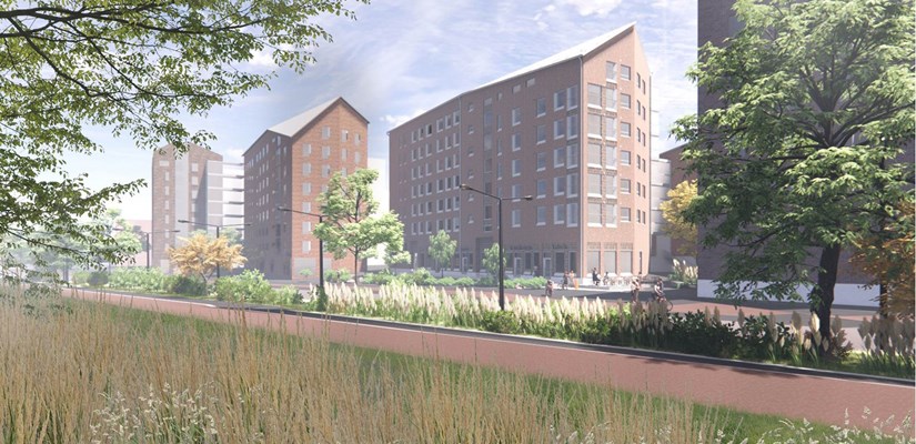 Alustava havainnekuva Oulunkylään tulevasta As. Oy Helsingin Liekistä, jonka ennakkomarkkinointi alkaa toukokuussa. Kuva: Kanttia2 Alustava havainnekuva Oulunkylään tulevasta As. Oy Helsingin Liekistä, jonka ennakkomarkkinointi alkaa toukokuussa. Kuva: Kanttia2