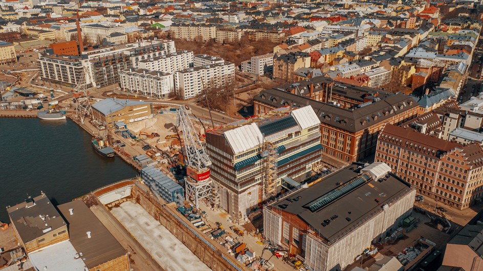 Aluekehitys - Ilmakuva - Telakkaranta maaliskuu 2019