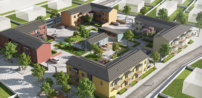 Tuusulan Tähtipolku, havainnekuva: Skanska/Unrealer Tuusulan Tähtipolku, havainnekuva: Skanska/Unrealer