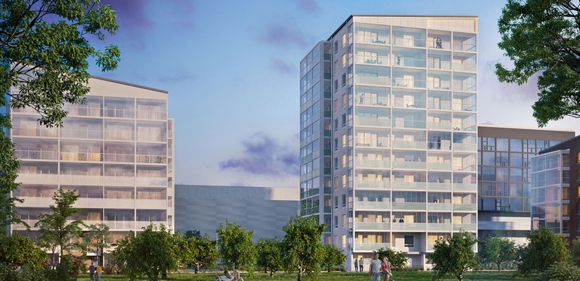 Tampereen Härmälänrannan Tiira rakennetaan aivan Pyhäjärven rannan tuntumaan. Tampereen Härmälänrannan Tiira rakennetaan aivan Pyhäjärven rannan tuntumaan.