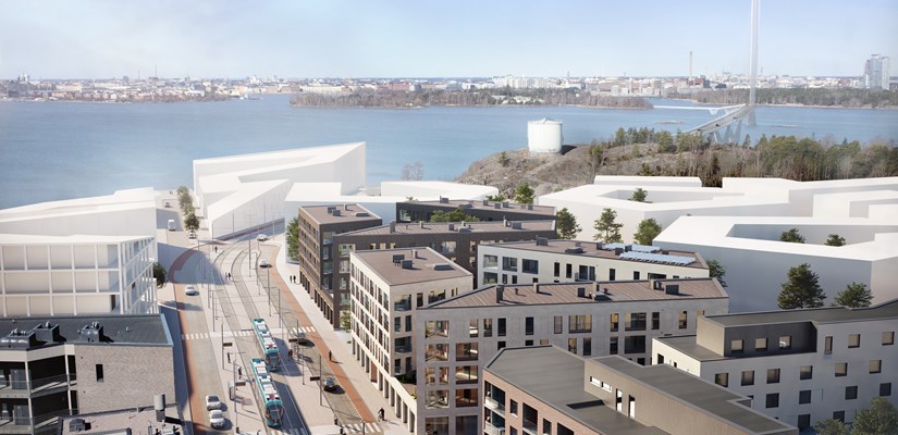 Helsingin Kultavene on Skanskan ensimmäinen kohde Kruunuvuoren uudella asuinalueella. Helsingin Kultavene on Skanskan ensimmäinen kohde Kruunuvuoren uudella asuinalueella.