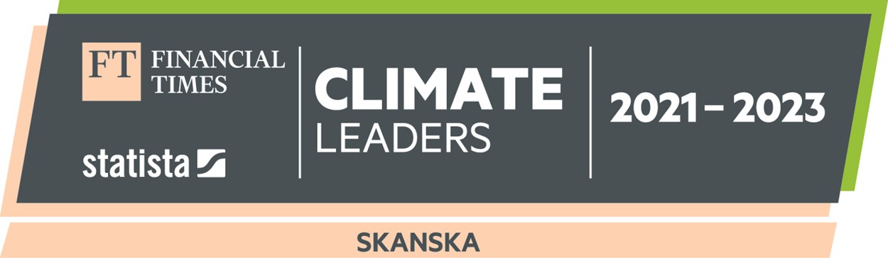 Financial Times Climate 2023 Logo Skanska