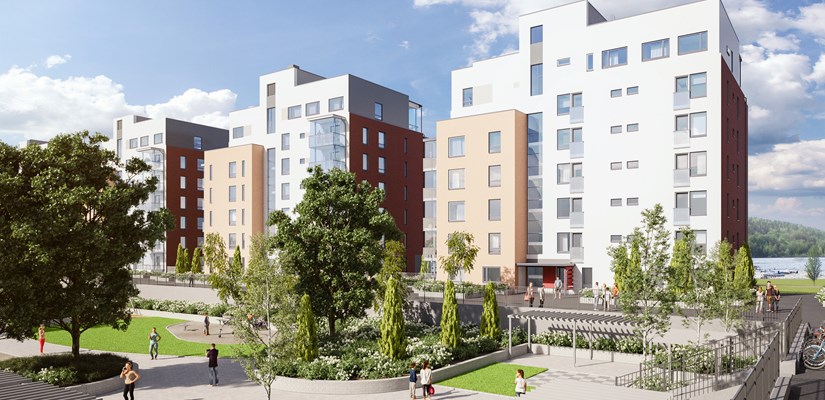 Havainnekuva Jyväskylän Sonaatista Havainnekuva Jyväskylän Sonaatista