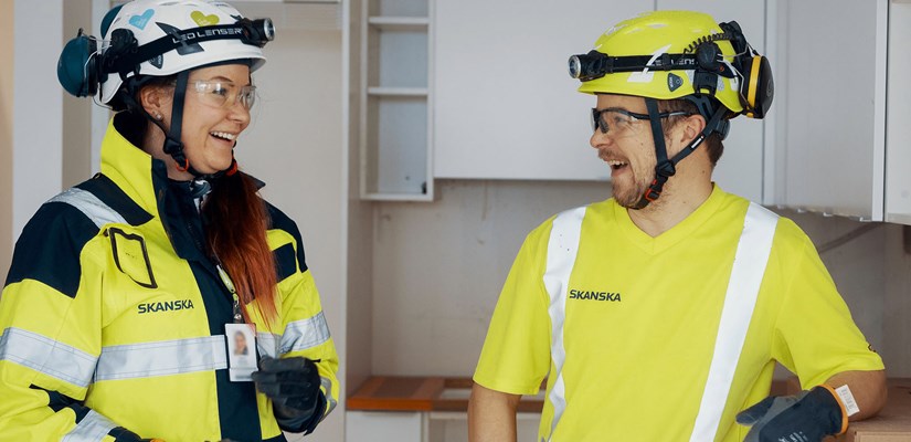 Skanskalla työskentelee tänäkin kesänä monta kesätyöntekijää ja harjoittelijaa. Skanskalla työskentelee tänäkin kesänä monta kesätyöntekijää ja harjoittelijaa.