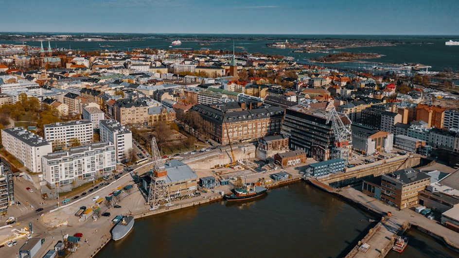 Aluekehitys - Telakkaranta - Ilmakuva - huhtikuu 2019