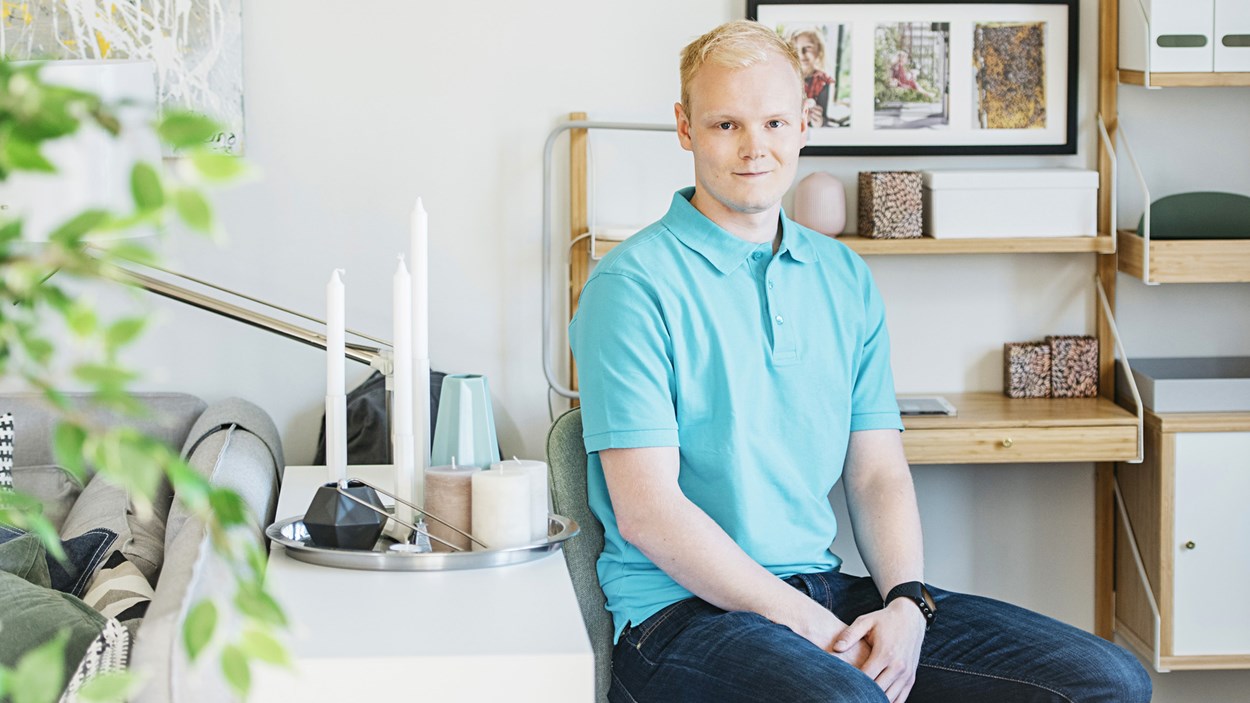 Aleksi on mukana Skanska Oppivassa