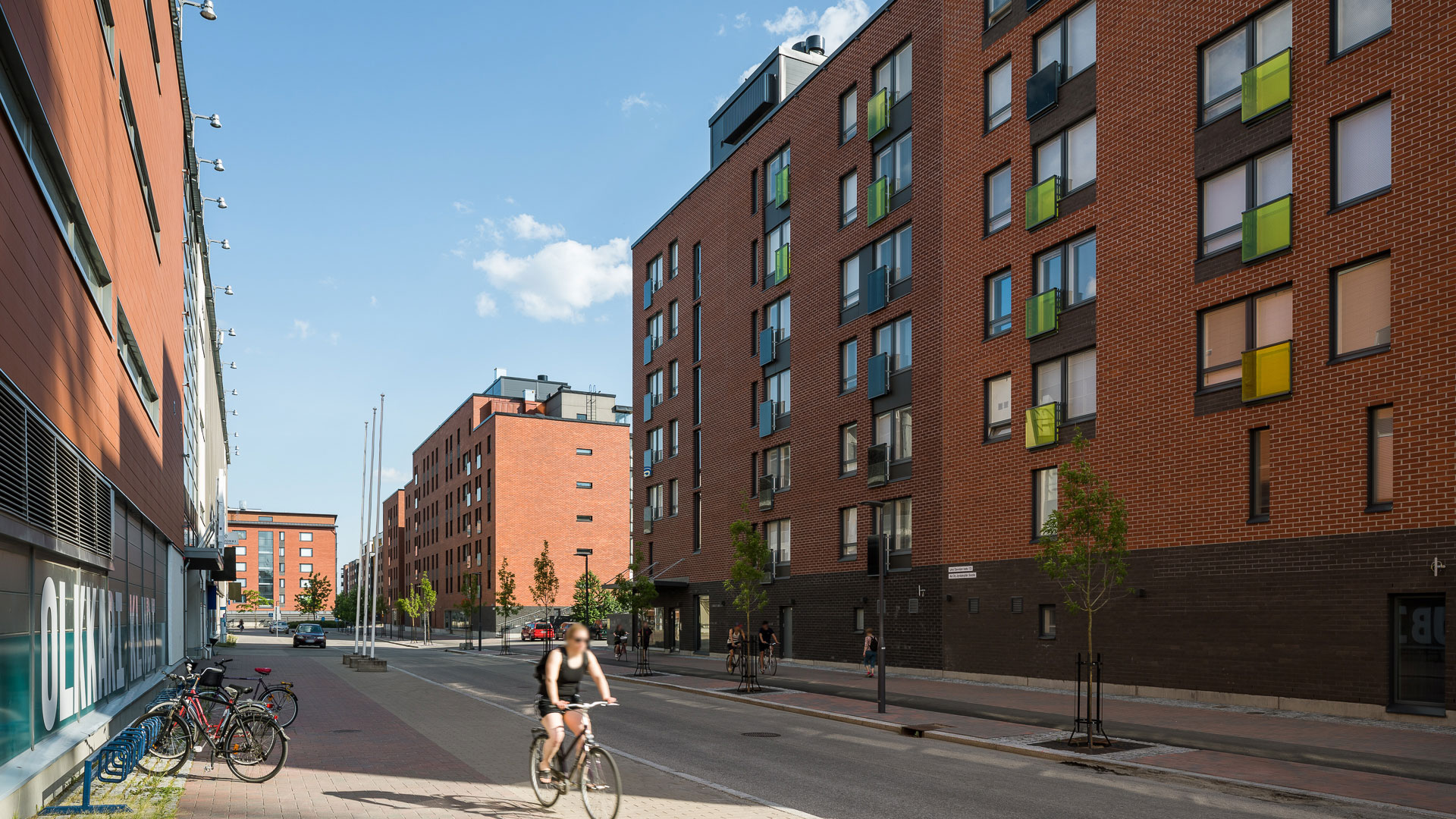 Skanska rakensi Keskinäinen työeläkevakuutusyhtiö Varmalle 46 vuokra-asuntoa Jyväskylän Lutakkoon. Asunnot valmistuivat 2019.