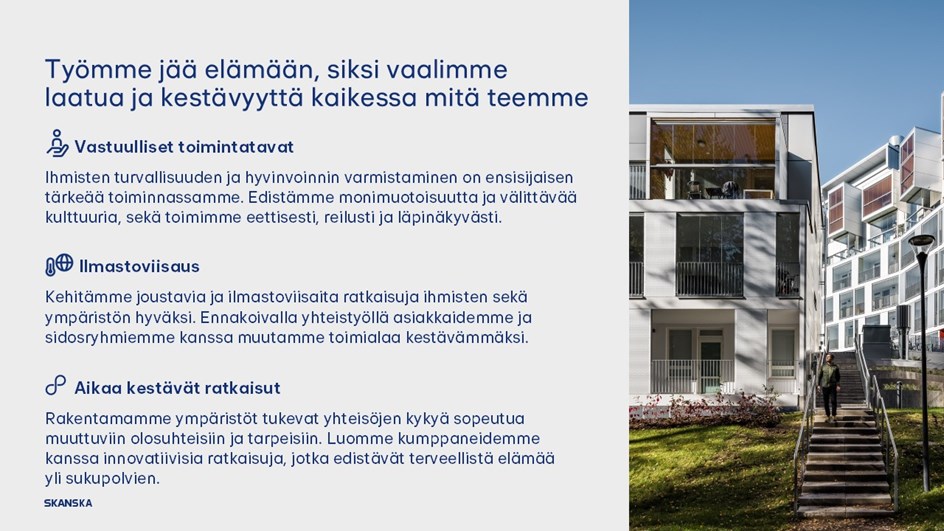 Skanska työnantajana esittely - sivu 11