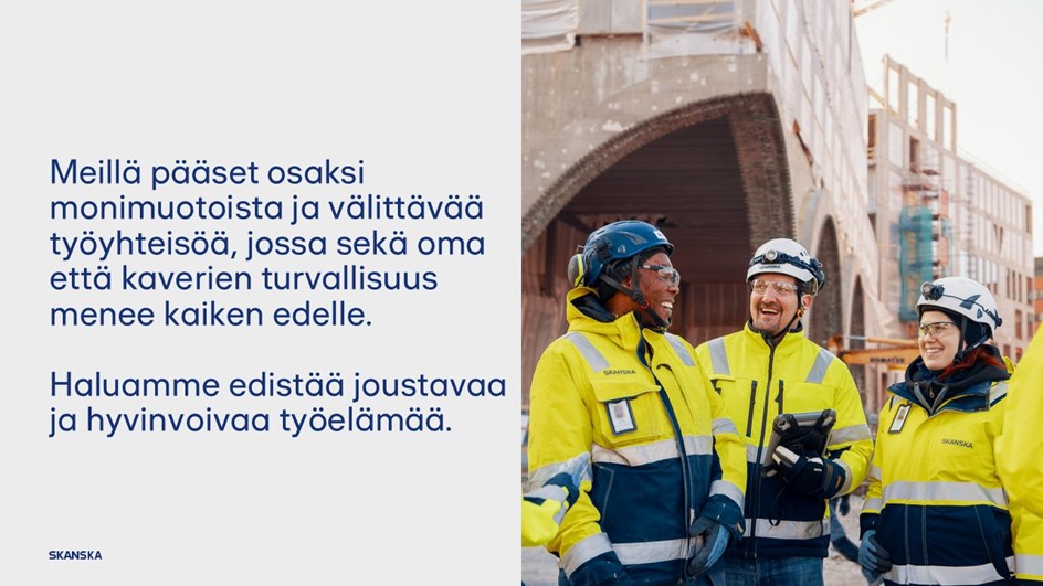 Skanska työnantajana esittely - sivu 13