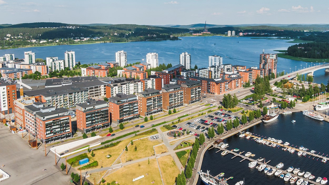 Skanska on ollut vahvasti mukana kehittämässä Jyväskylän Lutakosta modernia ja viihtyisää asuinaluetta.