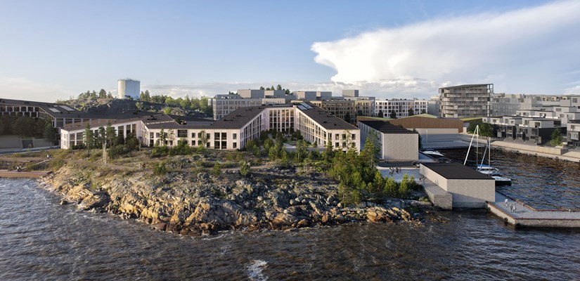 Helsingin Maininki sijaitsee aivan meren äärellä, tulevan siltayhteyden kupeessa. Helsingin Maininki sijaitsee aivan meren äärellä, tulevan siltayhteyden kupeessa.