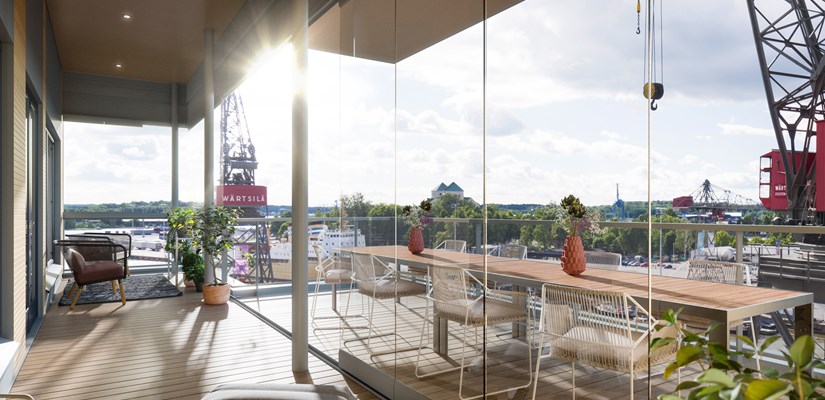 Suurin osa Turun Parkinrannan asunnoista tarjoaa upeita näkymiä Aurajoelle. Suurin osa Turun Parkinrannan asunnoista tarjoaa upeita näkymiä Aurajoelle.