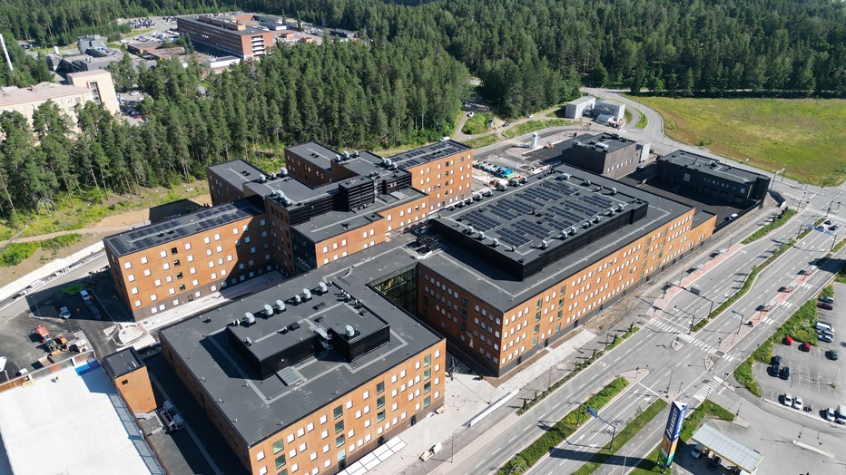 Ahveniston sairaala on laajudeltaan lähes 76 000 bruttoneliömetriä. Ahveniston sairaala on laajudeltaan lähes 76 000 bruttoneliömetriä.