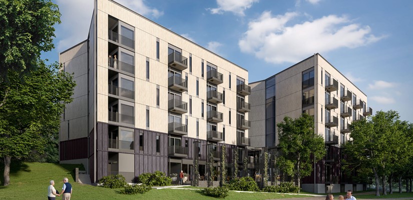 Havainnekuva: Folkhälsan / Tietoa Finland Oy / Ahlman Arkkitehdit Arkitekter Oy Ab Havainnekuva: Folkhälsan / Tietoa Finland Oy / Ahlman Arkkitehdit Arkitekter Oy Ab