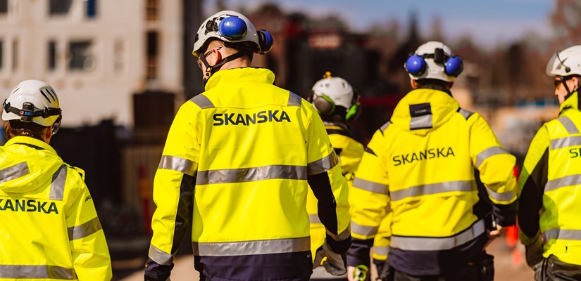 Skanska on sijoittunut rakennusalan yrityksistä sijalle 2. Universumin ammattilaisten tutkimuksessa.