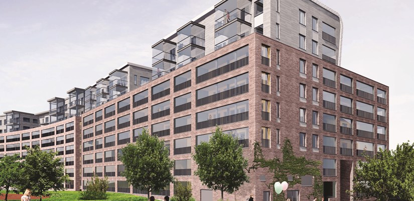 Skanska rakentaa 101 asuntoa Helsingin kaupungin asuntotuotantotoimisto ATT:lle Jätkäsaareen. Kuva: Arkkitehtitoimisto Jukka Turtiainen Oy Skanska rakentaa 101 asuntoa Helsingin kaupungin asuntotuotantotoimisto ATT:lle Jätkäsaareen. Kuva: Arkkitehtitoimisto Jukka Turtiainen Oy