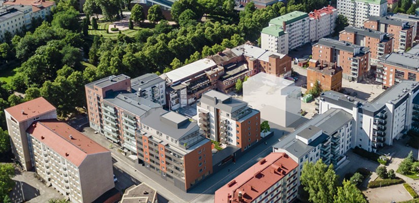 Havainnekuvassa Malskin Kuohu näkyy keskellä olevan, valkoisen rakennuksen hahmon vieressä. Havainnekuvassa Malskin Kuohu näkyy keskellä olevan, valkoisen rakennuksen hahmon vieressä.