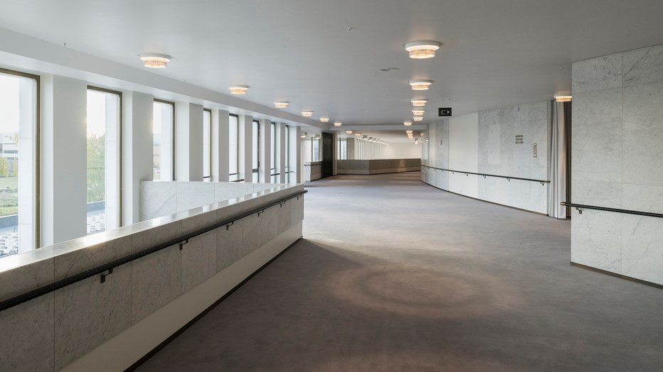 Vaativassa perusparannuksessa auttoi laserkeilauksen avulla rakennuksesta tehty kolmiulotteinen virtuaalinen malli eli digitaalinen kaksonen. Vaativassa perusparannuksessa auttoi laserkeilauksen avulla rakennuksesta tehty kolmiulotteinen virtuaalinen malli eli digitaalinen kaksonen.