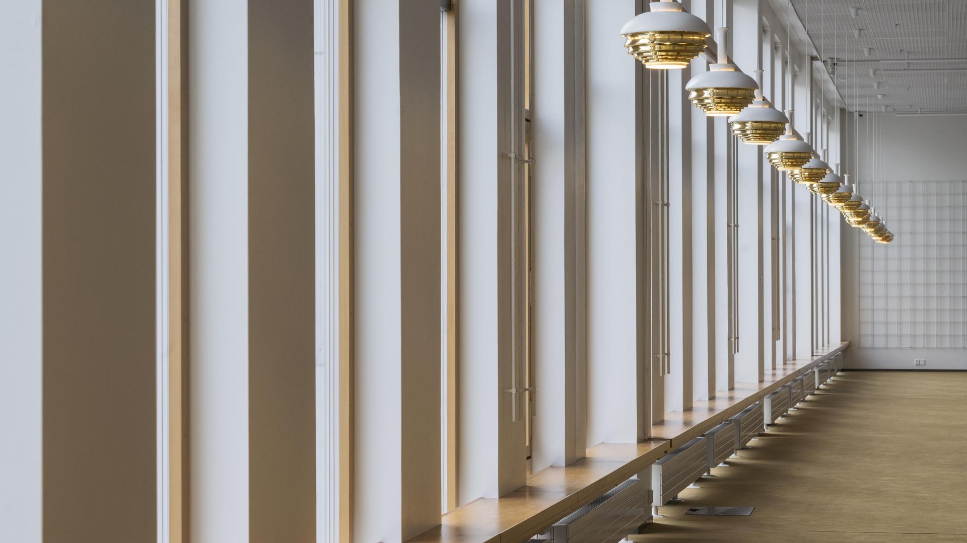 Perusparannukseen kuului myös Finlandia-talon noin 2 150 valaisimen kunnostaminen. 