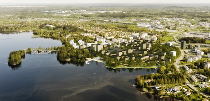 Havainnekuva Härmälänrannasta Havainnekuva Härmälänrannasta