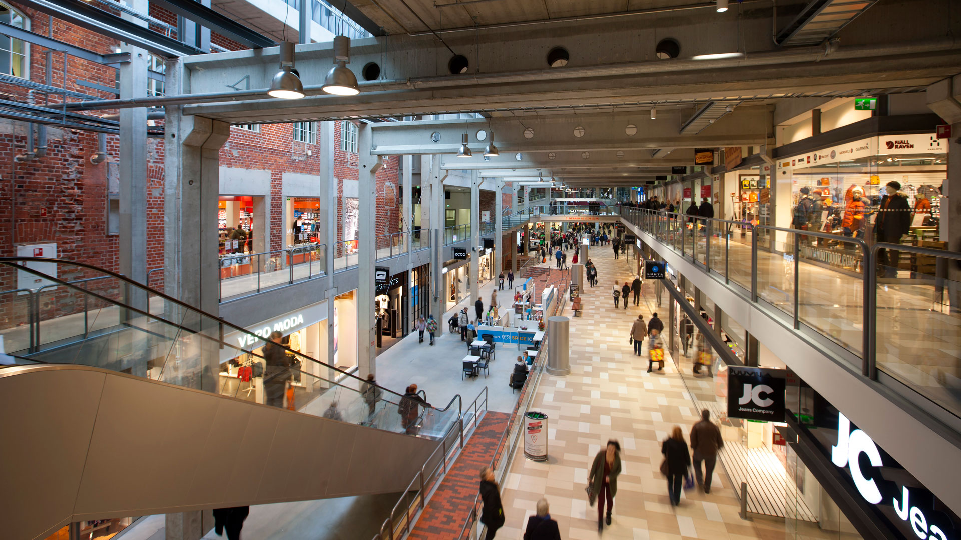 Kauppakeskus Puuvilla www.skanska.fi