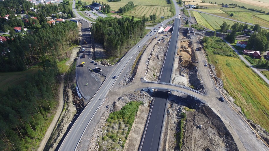 Vt 19 Seinäjoen itäinen ohikulkutie valmistui vuonna 2017.